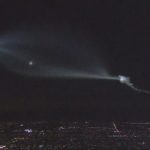 SpaceX Rocket Lights Up Sky Over Arizona